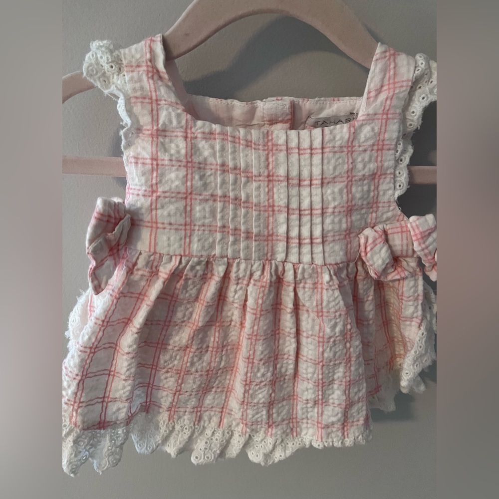 Tahari baby dress set